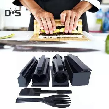 SW 11 шт DIY суши онигири совок ломтики плесень водоросли рисовый ролл инструменты для приготовления пищи