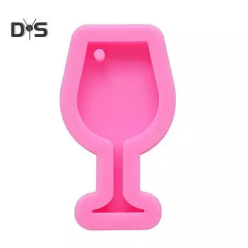 SW Искусственный кристалл Креативная DIY Бокал для вина Эпоксидная силиконовая форма для выпечки торта из помадки