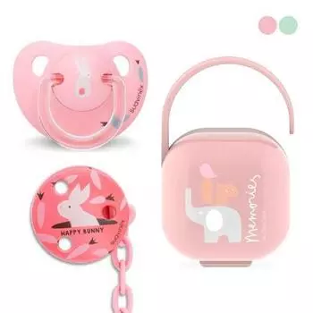 Swabinex анатомические 3 вида планок (натуральная резина),Корейские детские товары Step 1 Circus Mint