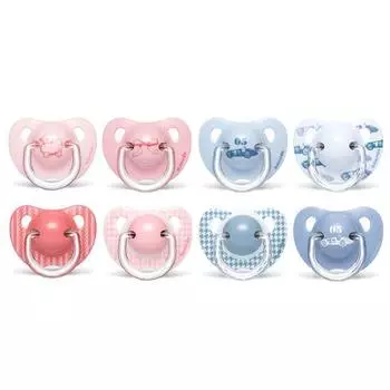 Swabinex игрушка предотвращение отравления анатомического типа 2-ступенчатая, корейские детские товары (Silicone) Pink Ribbon