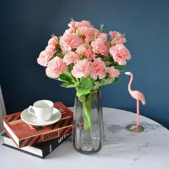 Свадьба с цветами в руках Искусственный цветок День матери