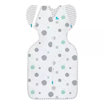 Swaddle Up Miracle Swaddle Stage 2 Переходная сумка Light После поворота в сон для осени Импортируется из Baby Baby Moro Предотвращение ночных криков L белый