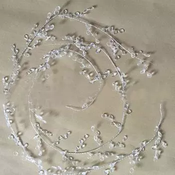 Свадебная акриловая струна хрустальная капля алюминиевая проволока струна освещение подсвечник с аксессуарами для свадебного украшения