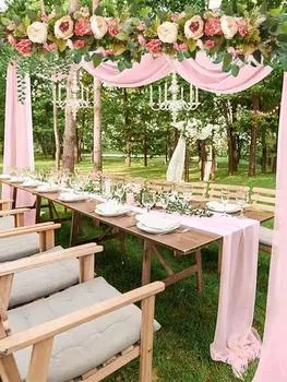 Свадебная арка гирлянда искусственный цветок гирлянда 65 см шелковая роза входная дверь цветочные гирлянды перемычка цветочное украшение свадебная церемония стол центральный элемент оранжевый