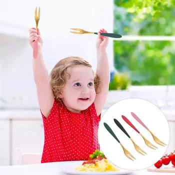 Свадебная еда Столовое серебро Вилка Вилки для закусок Десерт Кухонные гаджеты Украшения для торта