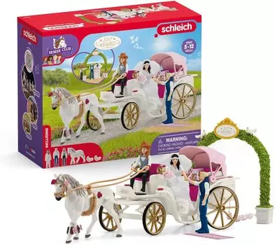 Свадебная карета Schleich Horse Club 42641