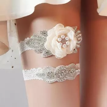 Свадебная подвязка со стразами, розовое кружевное кольцо на ногу, белые сексуальные подвязки, кольцо на бедро, свадебная подвязка на ногу, подарок для влюбленных, женщин, невесты