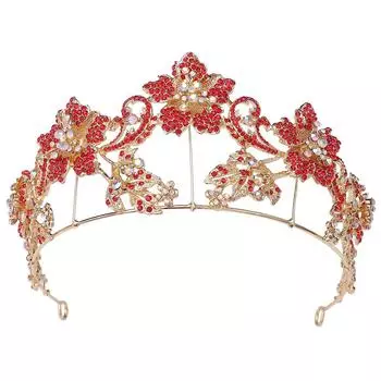 Свадебная повязка на голову со стразами и цветочным принтом, аксессуары для свадебного платья, новая свадебная тиара, корона