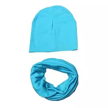 Свадебная шапка для мальчика и девочки, подарки, хлопковый шарф, шапочка для младенцев, уникальная высококачественная красивая горячая распродажа, наборы шарфов с шапкой ярких цветов, морские вечерние украшения озеро зеленый