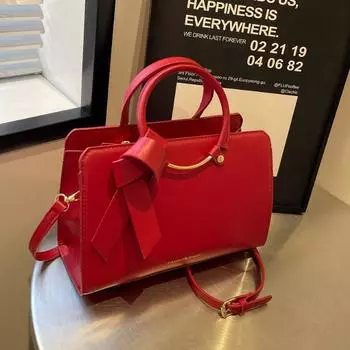 Свадебная сумка Tang Ku, новая женская свадебная красная сумка, универсальная сумка через плечо, роскошная и атмосферная свадебная красная сумка для невесты