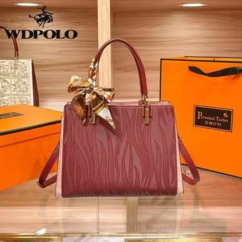 Свадебная сумка WDPOLO Ripple, новинка 2023 года, атмосфера, сумка-мессенджер для свекрови, невесты, дамы среднего возраста, сумка-мессенджер с атмосферой M
