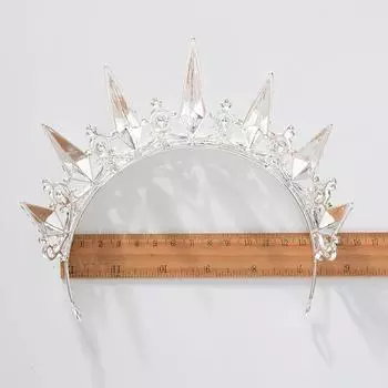 Свадебная тиара в стиле барокко, модные и высококачественные аксессуары