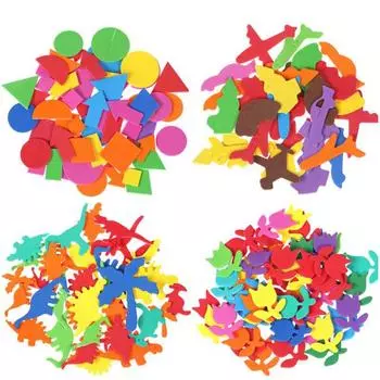 Свадебная вечеринка Дети Пастер Ремесло Развивающие игрушки DIY EVA Пены Губка Наклейка Украшение 04