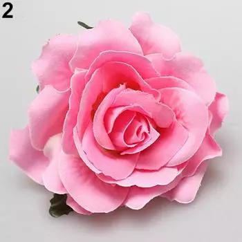 Свадебная заколка для волос, заколка для волос, брошь, заколка, большой цветок розы