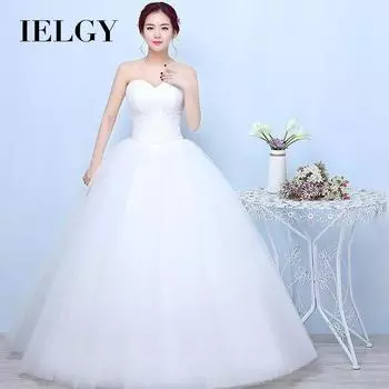 Свадебное платье, новая невеста, топ-топ, униформа, простая студия, тонкий размер, тонкая зимняя женская одежда XS белый