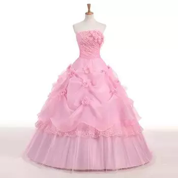 Свадебное платье с длинными рукавами трапециевидной формы, новое свадебное платье со шлейфом, кружевное свадебное платье для невесты, свадебное платье со шлейфом, женское L розовый