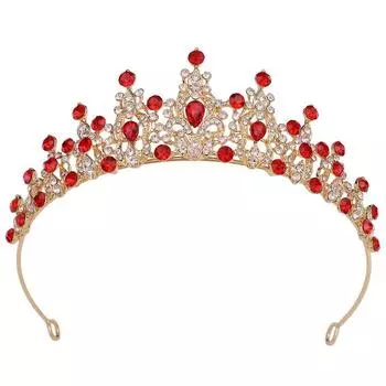 Свадебное платье свадебное платье маленькая корона головной убор красочный конский глаз простая корейская вечеринка день рождения корона