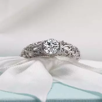 Свадебные изящные женские подарки ювелирные изделия циркон помолвка 1 шт кольцо винтажная мода свадебная любовь изящные аксессуары 5