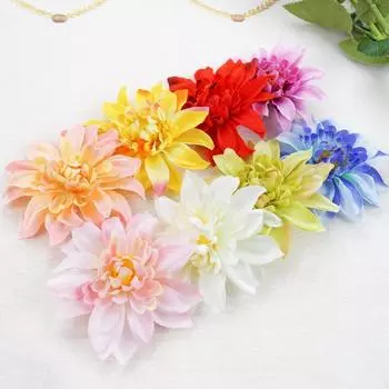 Свадебные мероприятия Цветочные броши Богемный стиль Боковые заколки для волос Цветочные заколки для волос Пляжные вечеринки красный