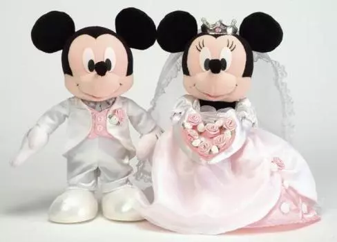 Свадебные Микки Маус и Минни Маус (M)