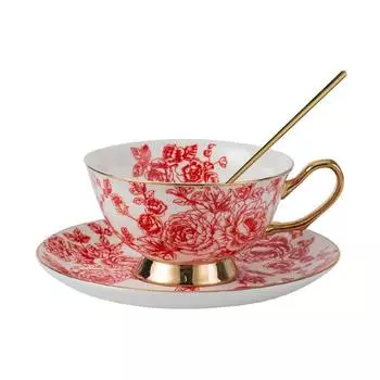 Свадебные подарки для новобрачных, Кофейные чашки, Изысканные подарочные коробки высокого класса, Чашки высокого класса, Новоселье, Свадебные подарки для подруг 240ML