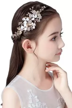 Свадебные прически Могут использоваться детьми и вручную расчесываться. Аксессуары, в коробке, концерты, [ARCADY] взрослые, ремесленники, (Невинный цветок)