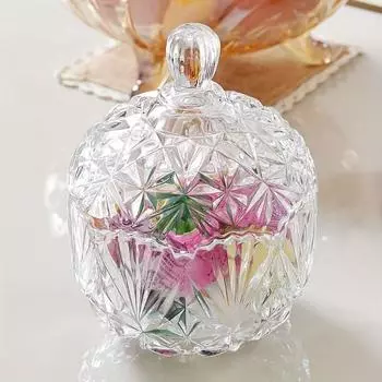 Свадебные принадлежности, прозрачное стекло, банка для конфет, хрустальная банка для хранения с крышкой, стаканчик для конфет, банка для конфет, кубик для конфет, банка для закусок other
