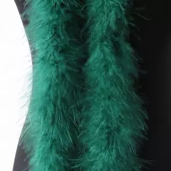 Свадебные принадлежности пушистые перьевые боа для косплея полосатая одежда тканевые перья Grament аксессуары зелёный