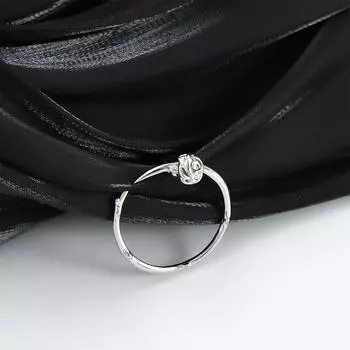 Свадебные украшения для пальцев девушек, регулируемое кольцо с цветком, 3D-розовое кольцо для женщин, корейские открытые кольца