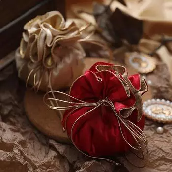 Свадебные украшения Подарочная коробка Сумка Декор для душа Творческий DIY Портативный Фаленопсис Бархатные конфетные мешочки