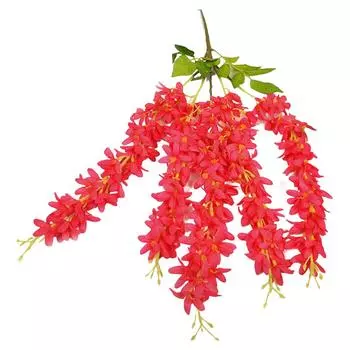 Свадебные украшения Подвесные искусственные цветы Ротанг Сиреневые цветы фиолетовый