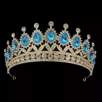 Свадебные украшения повязка на голову в стиле принцессы повязка на голову свадебные аксессуары для волос корона на день рождения корона для выступлений