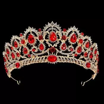 Свадебные украшения, свадебные аксессуары, ободок из сплава со стразами, элегантная и роскошная корона в стиле принцессы, корона на день рождения.