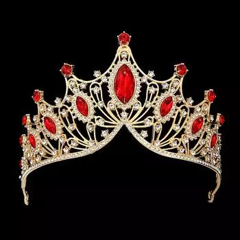 Свадебные украшения свадебные аксессуары ободок со стразами головной убор новый перформанс день рождения корона украшение для вечеринки цветочное