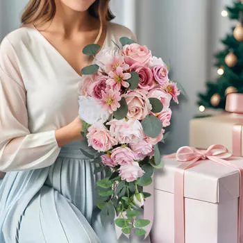 Свадебный букет, искусственные букеты для вечеринки