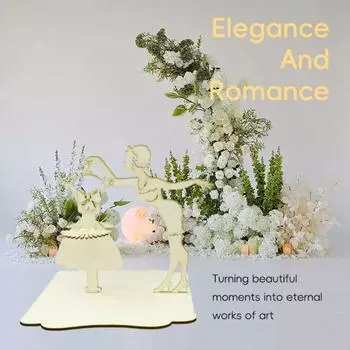 Свадебный держатель для салфеток DIY Женское платье Подставка для салфеток Деревянный обеденный стол Органайзер для бумажных полотенец Диспенсер для украшения рабочего стола Рождественский подарок