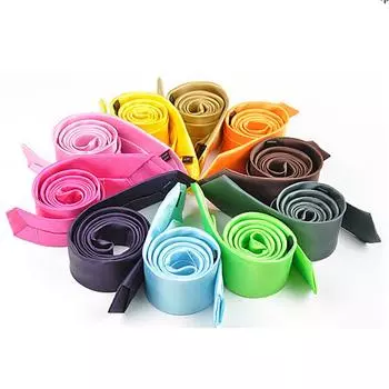 Свадебный галстук 5 см, галстук-рубашка, аксессуары, атласный шелк, 1 шт., мужской костюм, галстук, вечерние, тонкий, ручной работы трава зеленый