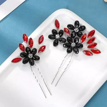 Свадебный головной убор невесты старинная одежда для тостов цветок шпилька темперамент диск аксессуары для волос китайская шпилька серебряный