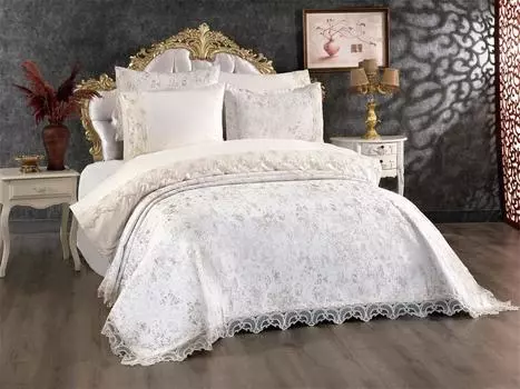 Свадебный комплект Perry 7шт. Кремовый