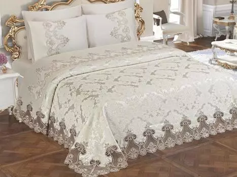 Свадебный комплект «Приданое Дубай», 7 предметов, кремовый