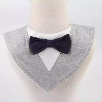 Свадебный костюм для собак, галстук, забавный наряд для дня рождения собаки, ошейник, аксессуары, реквизит для фотосъемки домашних животных на открытом воздухе, водонепроницаемое полотенце для слюней домашних животных