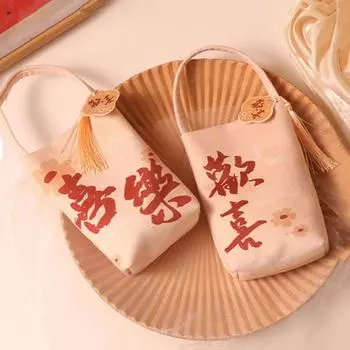 Свадебный мешок для конфет в китайском стиле, подарочная коробка с цветами, китайские свадебные сувениры на Рождество Style G