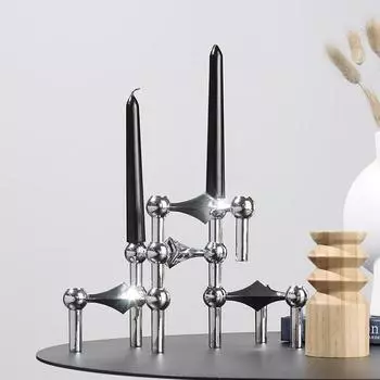 Свадебный подсвечник для украшения дома, дома, гостиной, стола, вечеринки, дня рождения, рождества, металлический реквизит, скандинавские подсвечники, контейнер