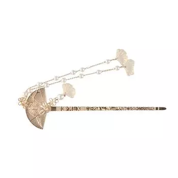 Свадебный веер кисточки палочка для волос женские аксессуары для волос китайский стиль шпилька инструмент для дизайна прически A