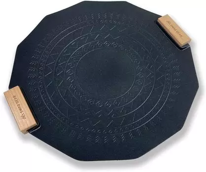 SWAG GEAR мульти-сковорода-гриль для кемпинга Muifan с каменным покрытием, не горит, совместимая с IH сумка для хранения в комплекте (черный) чёрный