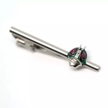 Swank KAMEN Kamen Rider Mask Tie Bar Silver RIDERSWANK KR-2021-TB01 серебряный