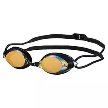 SWANS Комплект эксклюзивных деталей для ремня с диоптриями, очки для плавания сборного типа, гоночные, дымчато-оранжевые, зеркальные, черные (2 куска) +