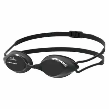 SWANS Made in Japan Para Swimming Goggles the Visually WPS Certified (Swans) (for Impaired), Black, BG-SRX BK,