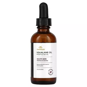 Swanson, Масло сквалана, 2 жидких унции (59 мл)