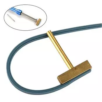 Сварочная головка 30/40/60 Вт, электрическая Т-образная паяльная головка, железное жало, полоса горячего прессования 40W T Shape